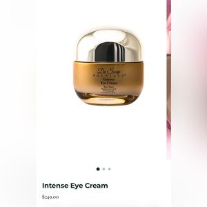 DE SOAP BOUTIQUE Intense eye cream $249